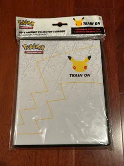 Pokemon 25th Anniversary First Partner Collector Binder Pikachu New 820650809606 - Image 1