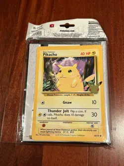 Pokemon 25th Anniversary First Partner Collector Binder Pikachu New 820650809606 - Image 2