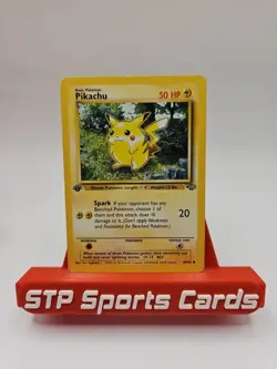 1st Edition Jungle Pikachu 60/64 Pokemon TCG 1999 - Image 1