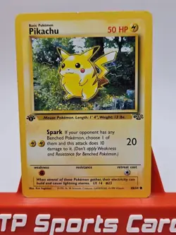 1st Edition Jungle Pikachu 60/64 Pokemon TCG 1999 - Image 2