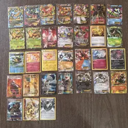 Pokemon TCG Lot - XY ERA ONLY - Heavy Played to Damaged - M Charizard included! - Image 1