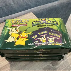 Pokemon TCG 2023 Trick or Trade BOOster Bundle 50 Mini-Packs FACTORY SEALED X 4 - Image 4