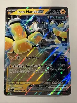 Iron Hands ex 031/131 Sv: Prismatic Evolutions Holo Pokemon TCG NM - Image 1
