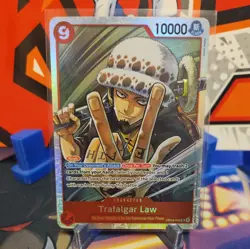Trafalgar Law -OP14-009 One Piece TCG The Azure Sea's Seven Foil - Image 1