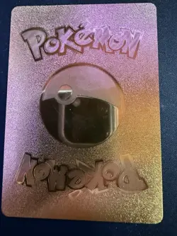 Pokemon Pokemon Charizard Gold Foil Fan Art Textured Card 1999 #4/102 HP120 #3 - Image 2