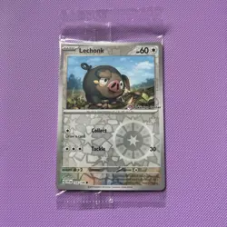 Lechonk 155/198 Pokemon Center Stamp 2023 Promo Card SVI EN Sealed - Image 1