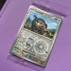 Lechonk 155/198 Pokemon Center Stamp 2023 Promo Card SVI EN Sealed - Image 2