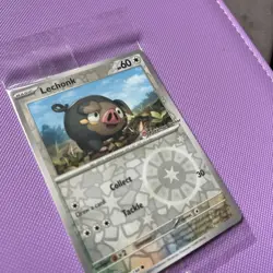 Lechonk 155/198 Pokemon Center Stamp 2023 Promo Card SVI EN Sealed - Image 3