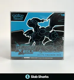 POKEMON CENTER TCG SCARLET & VIOLET BLACK BOLT SEALED ELITE TRAINER BOX ETB - Image 1