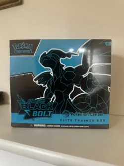 Scarlet And Violet Black Bolt Pokemon Center Elite Trainer Box (PC ETB) Sealed - Image 1