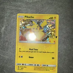 Pokemon Pikachu 25/25 HOLO 25th Anniversary McDonalds Promo 2021 Card NM - Image 3