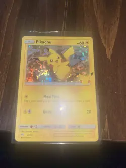 Pokemon Pikachu 25/25 HOLO 25th Anniversary Mcdonalds Promo 2021 Card - Image 1