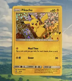 Pokemon Pikachu 25/25 HOLO Card 25th Anniversary Mcdonalds Promo 2021 NM/MINT - Image 1