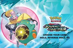 Pokemon TCG Journey Together Choose Your Card Master Set- Holo, Reverse Holo, EX - Image 1