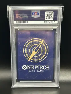 Monkey D. Luffy Treasure Booster Set ST10-006 One Piece Promotion Card PSA 10 - Image 2