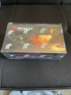 MTG: D&D: Adventures In The Forgotten Realms Draft Booster Box SEALED 630509981151 - Image 1