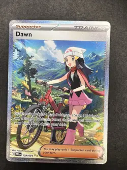 Dawn 129/094 ME02: Phantasmal Flames Special Illustration Rare SIR Pokemon TCG - Image 1