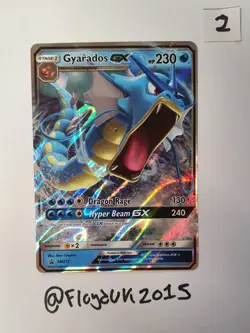 Gyarados GX SM212 Black Star Promo Holo Card Pokemon TCG - Image 1