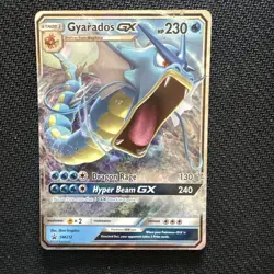 Gyarados GX | SM212 | Black Star Promo | FULL ART | MINT | Pokemon Card - Image 1