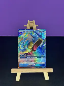 Gyarados GX SM212 Black Star Promo English Pokemon Card - Image 1