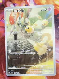 Cutiefly 172/162 Temporal Forces Illustration Rare Holo Pokemon Card^ - Image 1