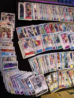 One Piece tcg Bulk Lot Of 242 Cards Most From The Azure Sea’s Seven - Image 2