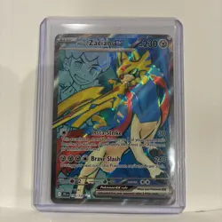 Hop's Zacian EX 176/159 Full Art NM/M Journey Together Pokemon Card - Image 2