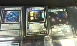 STAR TREK CCG REFLECTIONS PARTIAL SET 14 CARDS VERY RARE FOILS 2000 - Image 2