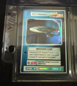 STAR TREK CCG REFLECTIONS PARTIAL SET 14 CARDS VERY RARE FOILS 2000 - Image 5