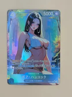 ❤ BOA HANCOCK One Piece Anime Waifu Card Girl Foil Doujin Holo ACG❤ - Image 1