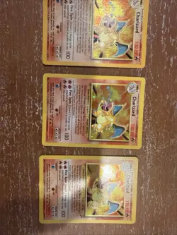 Pokemon TCG Charizard Holo Cards SET Of 3 - Image 4