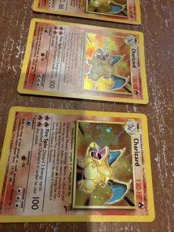 Pokemon TCG Charizard Holo Cards SET Of 3 - Image 5