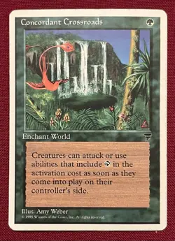 Concordant Crossroads Chronicles Regular MTG Card Set Lightly Played - Image 1