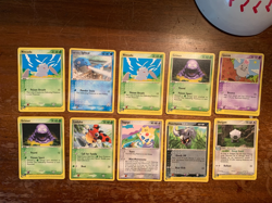 10 VINTAGE Pokemon Cards from Classic WOTC Sets!! - Image 1
