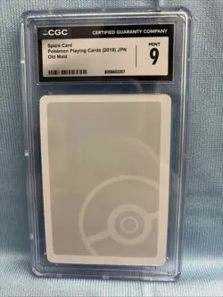 CGC 9 Mint Spare Card Pokemon Babanuki/Old Maid Cards (2019) Japanese - Image 1