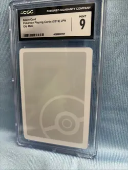 CGC 9 Mint Spare Card Pokemon Babanuki/Old Maid Cards (2019) Japanese - Image 2