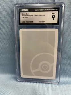CGC 9 Mint Spare Card Pokemon Babanuki/Old Maid Cards (2019) Japanese - Image 3