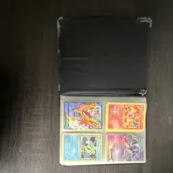 Pokemon TCG Binder Lot Charizard, Mewtwo, Zamazenta V, Gyarados, Holo Cards - Image 1