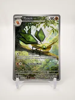 Pokemon TCG Vibrava Illustration Rare Card 206/191 Surging Sparks - Image 1