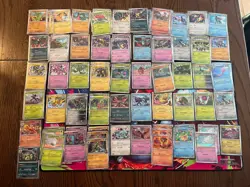 lot of rare pokemon cards Destined Rivals Phantasmal Flames Over 85 Holos - Image 1