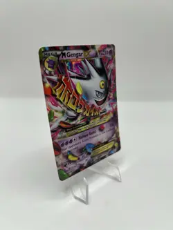 Pokemon TCG Mega M Gengar EX XY166 Black Star Promo Ultra Rare - LP - Image 3