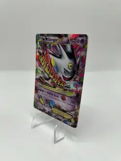 Pokemon TCG Mega M Gengar EX XY166 Black Star Promo Ultra Rare - LP - Image 4