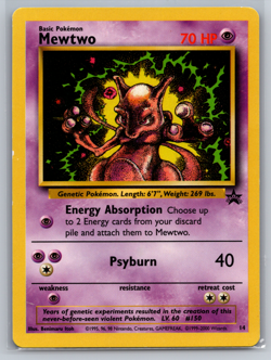 Pokemon TCG Mewtwo Video Promo #14 Pokemon Promos Regular Promo LP - Image 1