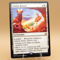 Felidar Retreat | 574 | Rare | Regular | Foundations | MTG | See Shipping Promos - Image 1