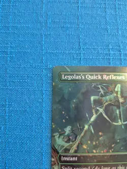 MTG Legolas's Quick Reflexes FOIL COMMANDER #493 LOTR Lord of the Rings Magic - Image 3
