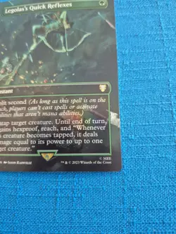 MTG Legolas's Quick Reflexes FOIL COMMANDER #493 LOTR Lord of the Rings Magic - Image 5