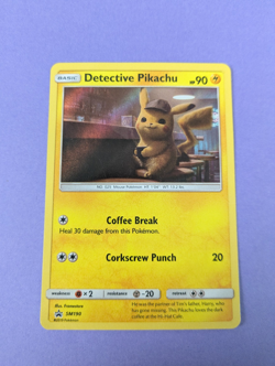 Detective Pikachu - SM190 - Movie Promo Sun & Moon Promos - Pokemon Card - NM - Image 1