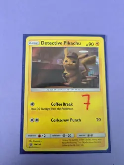 Detective Pikachu - SM190 - Movie Promo Sun & Moon Promos - Pokemon Card - NM - Image 3