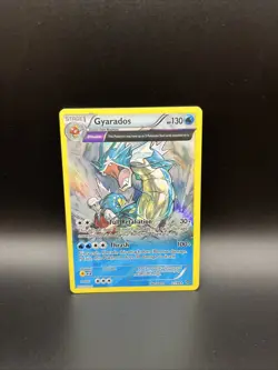 Pokemon Gyarados TCG Holo Rare Card 21/98 XY Ancient Origins LP - Image 1