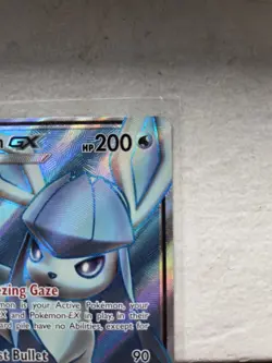 POKEMON Glaceon GX (Full Art) 141/156 Sm-Ultra Prism Holo NM ULTRA RARE - Image 4